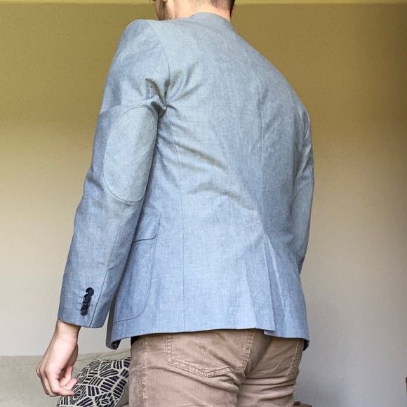 Grey Express Suit Jacket - Picture 3 of 4